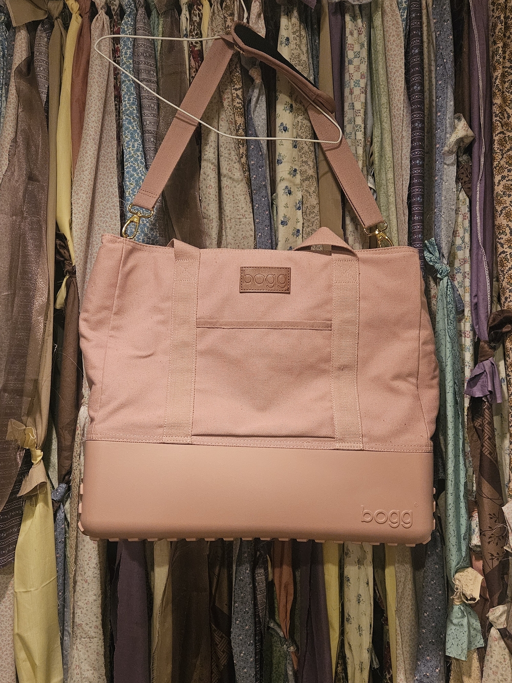 BOGG BAG Pink Travel Tote (Boat Bag)